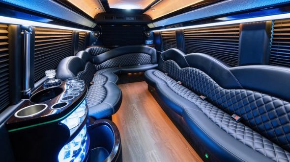augusta sprinter limousine interior