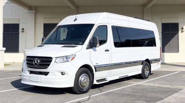 augusta wedding sprinter van rental