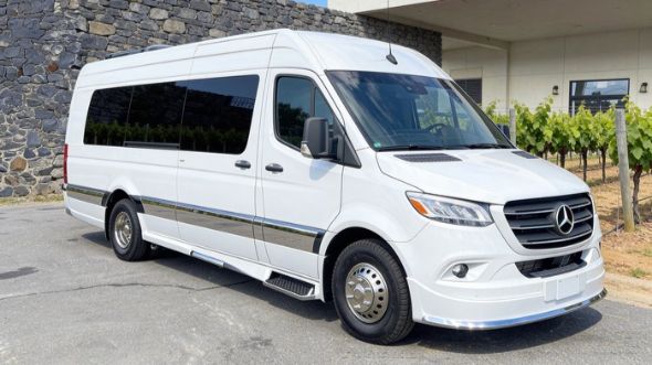 augusta wine tour sprinter van rental