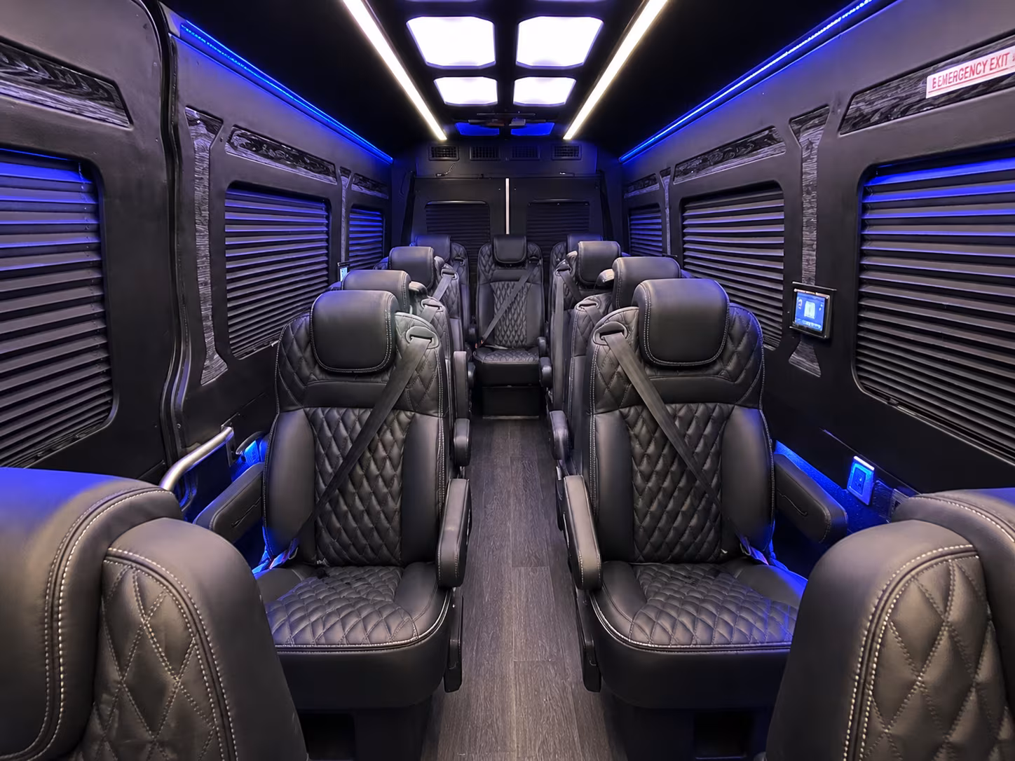 10 passenger sprinter van interior