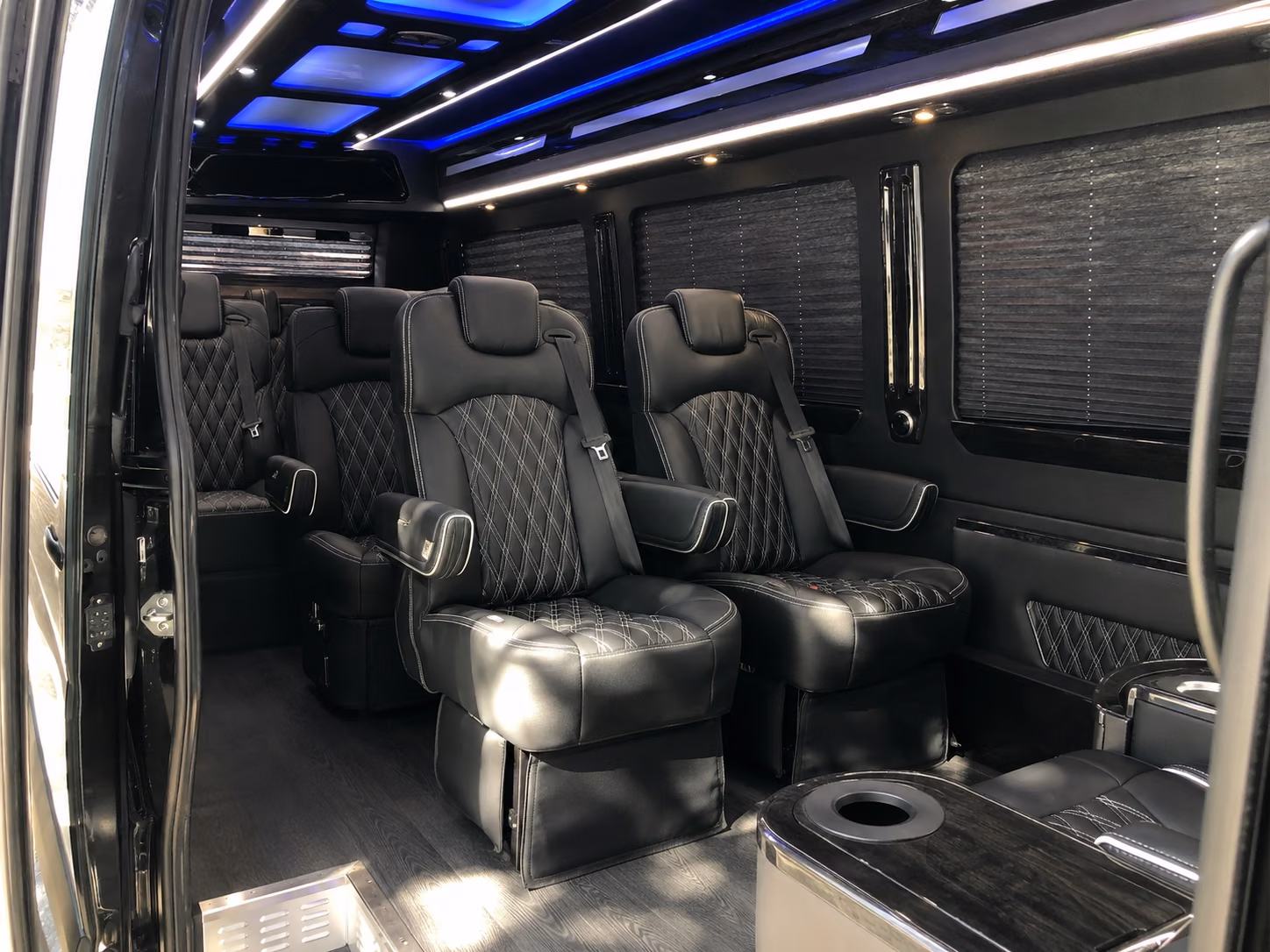 12 passenger sprinter van inside