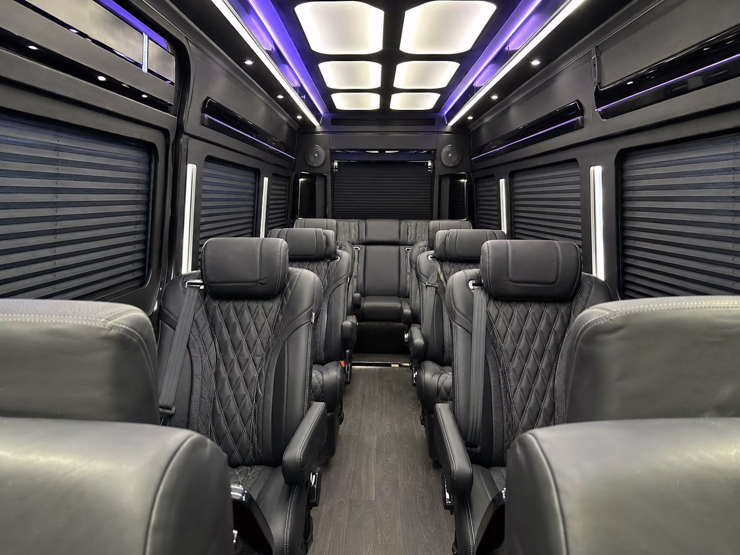 augusta 20 passenger sprinter van inside