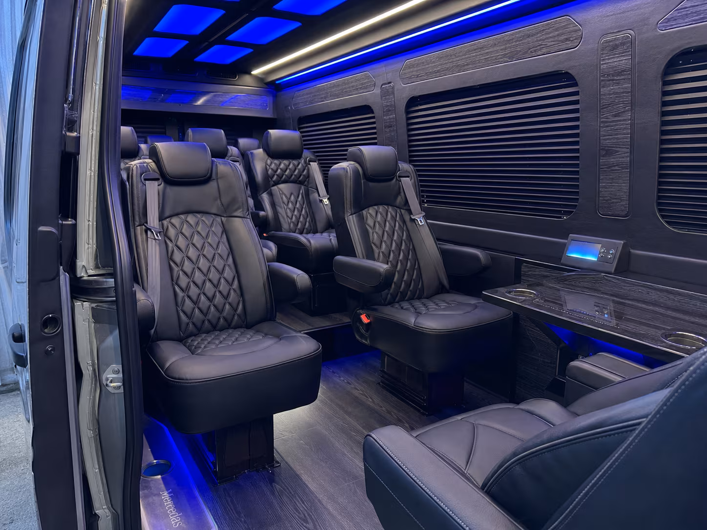 sprinter van transportation for groups and events across augusta