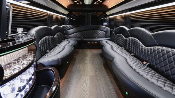 sprinter limousine inside augusta
